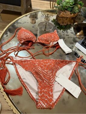 NWT Cosita Linda bathing suit size L